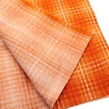 1pc Festive Colors Geometric Weaved Imitation Fabric ,Pre-Cut 19.68x57.87 Inch 100% Polyester Sheet For Quilting, DIY Crafts, Sewing, Cushions, Pillows, Bags & Home Textiles - Default - View 5