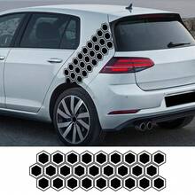 Honeycomb Hexagonal Graphics Car Vinyl Decal Car Body Side Sticker Waterproof Modification Decoration Auto Tuning Accessories - Car Sticker - View 2