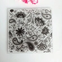 Stempel Silikon Transparan/Stempel untuk Scrapbooking, Pembuatan Kartu, Dekorasi DIY, Seri Bunga, Lanskap, Alam, Tanaman - alam - View 11
