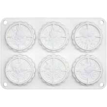 Molde de Silicona para Pastel con diseo de Conejo, Hecho a Mano, para Bricolaje, molde de silicona para pastel, molde para pastel de luna Mooncake N8, 52x 5, 8x 0, 84 Pulgadas - como las fotos - Ver 4