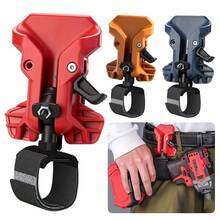 1PC Self-Locking Drill Holder Belt Clip Quick Release High-Hardness Quick-Hook Tool Holder Portable Tool Organizer - Multicolor - View 1