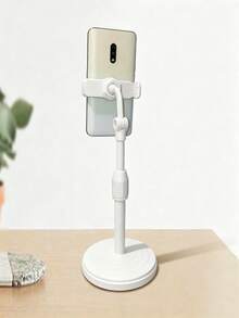 Ultra Heavy Duty Phone Stand - Slouchy Stand For Streamers, Height Adjustable Phone Live Streaming Stand, Portable Desktop Camera Stand, Suitable For Slouchy People And TV Shows, Multi-Functional Phone Stand With Weighted Base, Universal Free Height Adjustable Stand, Also Suitable For Daily Browsing - ABS Material, Multiple Colors, Telescopic Adjustable, Other Styles Available - Heavy Payment - View 1