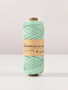 3mm/50m Braid Rope, Thick Polyester Cord For DIY Macrame, Plant Hangers & Crochet Projects - Multicolor - View 65