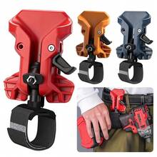 1PC Self-Locking Drill Holder Belt Clip Quick Release High-Hardness Quick-Hook Tool Holder Portable Tool Organizer - Multicolor - View 2