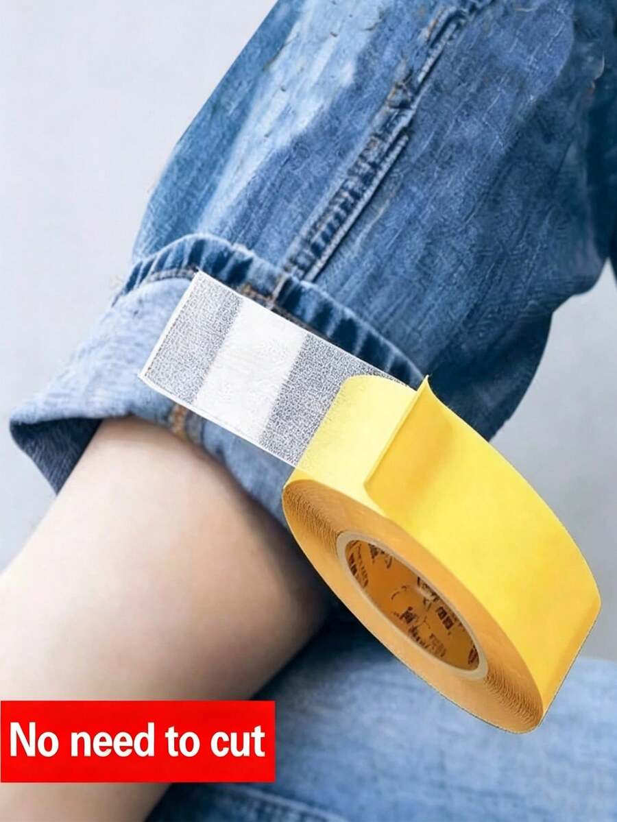 Strong Adhesive Fabric Tape, No-Cut Multi-Function Non-Damaging Edge Repair Tape, Suitable For Fabric Clothing Self-Adhesive Fixing Patch, Pant Leg Tape, Seamless Tape, Outdoor Supplies, Outdoor Decor, Party Supplies, Back To School, Home Decor, Soft, Outdoor Garden Decor, Fan, Room Decor, Teacher Gift, Wedding Decor, Holiday Accessories, Garden Furniture, Garden, DIY, Bedroom Decor, Kitchen Decor, Dorm Essentials, Storage Room, Christmas Decor, Travel Essentials, Bachelorette Party Supplies, Desk Accessories, Home Decor