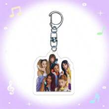 KATSEYE Keychain, Sophia, Lara, Chanelle, Daniela, Yoonchae, Manon, Fan Merchandise, New Album And Songs, Idol Merchandise Friend Birthday Gift, Acrylic 2D Keychain, Concert Light Stick Merchandise, Valentine's Day Gift, Small Gift, Collectible - Multicolor - View 13