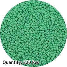 220顆 3mm 捷克玻璃珠，適用於 DIY 珠寶製作、手鍊、項鍊及波希米亞風格手工藝 - diy烤漆米珠 - 查看 19