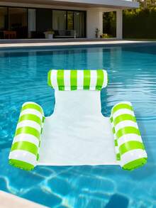 1pc Detachable Mesh Seat Inflatable Pool Float Bed, Adult Portable Swimming Pool Party Supplies, Summer Beach Pool Accessories, Pool Inflatable, Beach Essentials, Pool Float - Multiple Styles - View 11