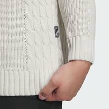 adidas 武極系列 Wuji Sweatshirt 舒適柔軟純色運動長袖針織衫 男款 灰 - 灰色 - 查看 5