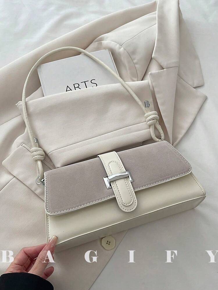 Women Top Handle Bags - White 2 - View 2
