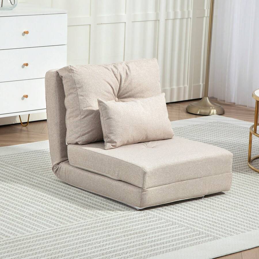 HOMCOM Futons - Beige - View 1