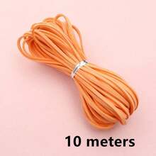 10m 2.5mm 扁平仿麂皮編織繩，韓式天鵝絨皮革繩，DIY項鍊珠寶製作材料 - rope cords - 查看 21