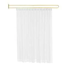 TFCFL 1 Pcs Privacy Partition Curtain, Wall Mounted Curtain, Curtain Room Divider For Offices, Conference Rooms, Beauty Salons, Patio Glass Doors, Bedrooms, Living Rooms, Bars, Hospitals, Laboratories, SPAs, Student Dormitories - 1PC - View 7