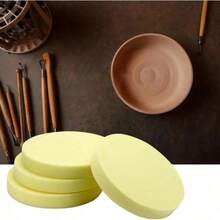 陶瓷圓形海綿墊 30/35/45cm，用於吸水清潔 DIY 陶瓷盤，快速成型支撐陶瓷工具 - 彩色 - 查看 5