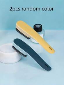 1/2 Pack Soft Bristle Brush, Multi-Purpose For Shoes, Clothes And Home Cleaning - A - View 13
