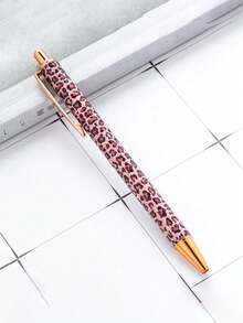 1pc Random Ten-Color Butterfly & Glitter Ballpoint Pen, Suitable For Office & School Back To School - Multicolor - View 9