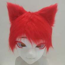 1件裝 毛絨動物面具 Cosplay 面具 動物頭飾 動漫角色服裝配件 萬聖節服裝道具 - 查看 12