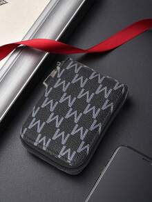 HOVI'S Classic Minimalist Ultra-Thin Portable Card Holder Wallet, Multi-Function Coin Purse - Black - View 4
