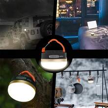 1pc Portable LED Camping Lantern, Handheld Tent Light, Multi-Purpose Emergency Light, Suitable For Outdoor Camping, Hiking And Power Outage - A - View 5