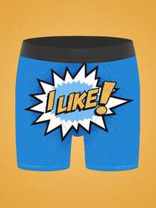 Notgurli Men's Boxer Briefs Printed Fashion Soft Comfortable Boxer Briefs - Multicolor - View 3