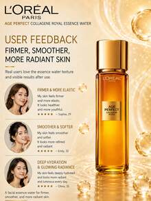 L’Oreal Paris L'Oreal Paris Age Perfect 膠原蛋白精華水 65ml/130ml，緊緻保濕、深層補水，讓肌膚彈潤緊實，適合日常保濕護膚 - COLLAGENE ESSENCE WATER - 查看 10