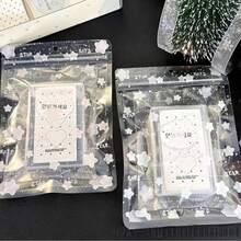 5/20入星星圖案透明自黏密封禮品袋，可愛風小卡包裝袋，適用小商家包裝、派對伴手禮、糖果零食袋、珠寶、手工禮物、貼紙包裝與日常收納 - 包裝袋 - 查看 9