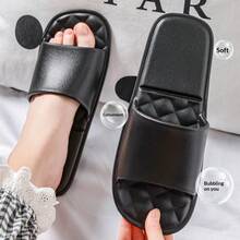 1 Pair, Ultra-Lightweight Foldable Travel Sandals, Anti-Slip Silent Design, Portable Storage Slippers For Travel / Hotel / Camping - Multicolor - View 6