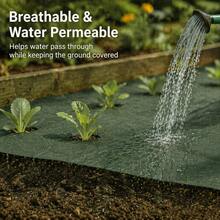 Control Tape With 11 Ground Pegs, Green And Black, Suitable For Greenhouses, Vegetable Gardens, Orchards, Courtyards, And Paths. Breathable And Water-Permeable, It Controls Weeds Beautifully, Is Easy To Lay, And Is Available In Multiple Sizes. - Y-lH - View 4
