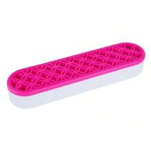 1pc Silicone Cosmetic Storage Rack, Lipstick Holder, Brush Drying Rack - Multicolor - View 14