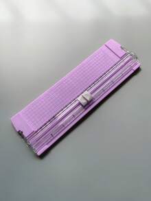 Dual-Blade Paper Cutter A4 Paper Trimmer Small Manual Paper Cutting Machine Office Use Handmade Multi-Function Cutting Tool Portable Ruler Paper Cutter Desktop Paper Trimming Tool - Single Piece - View 14