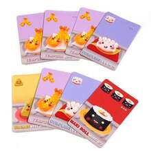 Sushi GO 家庭聚會桌上遊戲卡牌，趣味卡牌遊戲 Sushi GO 派對卡牌遊戲套組，適合團體聚會、桌上遊戲、家庭與朋友娛樂、互動團體遊戲 - 酒紅色 - 查看 4