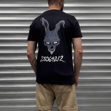 Donnie Darko FRANK Rabbit Mens T Shirt Horror Sci Fi Cultie 80s 90s - 款式 - 查看 1