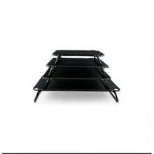 lbanez letto rialzato On Top nero per cani consupporto ortopedico e struttura metallica robusta - M - Visualizzare 2