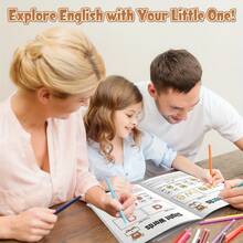 Word And Sentence Practice Book – Learn Easy Words In Short Sentences – Great For Letter Tracing, Reading And Early English Learning – Preschool & Kindergarten Workbook - Easy Words Workbook - View 7