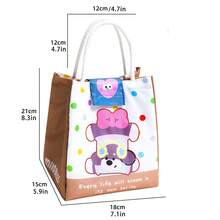 Cartoon Student Breakfast Bag, Thermal Bag, Portable Bento Bag, Office Worker Thermal Insulation And Cold Lunch Box Bag, Thickened Portable Bento Bag - Multicolor - View 24