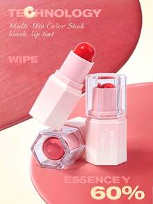 Romantic Beauty RMT Lipstick Stick - Natural Shiny Lip Gloss - Matte Texture Suitable For Natural Skin Tones. Cosmetics. Daily Use. Gift For Mother, Sister Or Girlfriend. - 04 - View 5