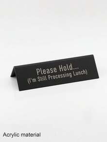 Personalized Acrylic Desk Name Plate, Personalized Office Sign, Decorative, Multi-Functional, Reusable, Unisex Desk Decor, Suitable For Office, Restaurant, Conference Room, Hotel, Can Be Used As A Gift For Colleagues, Boss, Teacher, Employee, Best Friend, Close Friend, Couple, Girlfriend, Boyfriend, Family, Father's Day Gift, Wedding Gift, Birthday Gift. - Multicolor - View 5