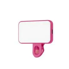 No 015062149-0001 Adjustable Three-Color Square Selfie Light, LED Phone Light With Removable Clip, Suitable For Smartphones, Cameras, Video Conferencing, Live Streaming Lighting, Laptops, Makeup, And Selfies (150mAh) - Fill Light - View 15