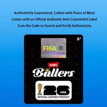ZURU 5x Surprise Ball Series – 2022 World Cup Ballers Blind Box: Legendary Action Figure Collectible Toy - Multicolor - View 7