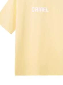 CAMEL CROWN 女款戶外運動T恤，速乾透氣跑步健身穿著 - 果酪黃 - 查看 4
