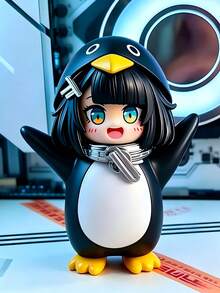Arknights: Endfield-Penguinistrator 遊戲模型收藏裝飾玩具，適用於汽車/桌面/居家裝飾，PVC 模型雕像，禮品/粉絲收藏禮物 - 彩色 - 查看 3