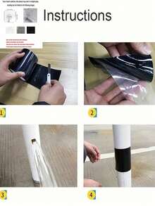 Super Strong Leak-Proof Tape - Maximum Adhesion, Suitable For Indoor And Outdoor Use, Suitable For Home, RV, Roof, Pipe, Swimming Pool - Adhesive Waterproof Tape, Widely Used For Sealing And Leak Repair. Instant Leak Stop - Multicolor - View 7