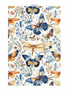 Bird/Butterfly/Flower/Letter Pattern Transfer Paper, Polymer Clay Printing Paper, Size 5.82 * 3.93 Inches, Suitable For DIY Art Jewelry Earring Making Special Polymer Clay Transfer Printing - A - View 23