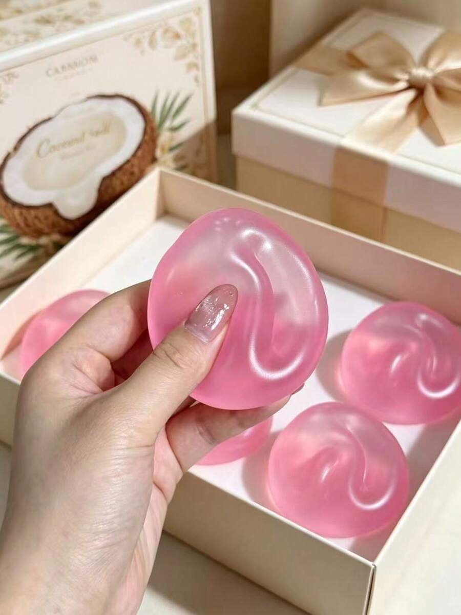 Transparent Multicolor Round Ball Squeeze Toy, Soft Touch, Can Be Kneaded Freely Without Bouncing Back, Stress Relief Tool For Adults And Students To Relieve Anxiety And Relax, Ideal Birthday Gift, Holiday Gift