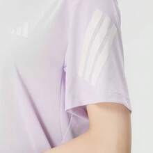 Adidas 速乾涼感跑步女子短袖T卹 - 粉色 - 查看 8