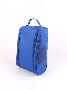 Bolsa de almacenamiento portátil para zapatos de golf con asa, bolsa de zapatos deportivos con bolsillo de malla lateral, gran capacidad, bolsa de zapatos de mano para hombres y mujeres para golf, fútbol, baloncesto, natación, fitness, camping, viajes, ideal para actividades al aire libre, accesorios de golf, accesorios de viaje - Multicolor - Ver 14