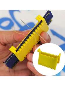 1/4/6pcs Hinge Sewing Clips, Practical Handmade Sewing Positioning Tool And Neat Uniform Stitch Template Tool. Suitable For Embroidery, Fabric Collage And Handmade Sewing To Help Create Neat Straight Stitches. Suitable For Art, Wedding, Home Decor, Also Suitable For Camping Gear, Vacation Essentials, Cute Collectibles. Gift For Family Members. - Regular Model - View 2