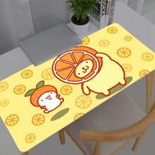 1入 Sanrio Pompompurin 可愛耐用電競滑鼠墊/桌墊，防滑，適用於辦公室、學校與居家裝飾，趣味設計，可水洗 - 222 - 查看 9