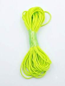Silk Thread Satin Cord 2mm - 5 Meters Various Colors - 霓虹綠 - 查看 4