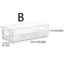 1pc Transparent Stackable Can Organizer - Space-Saving, Suitable For Pantry And Refrigerator Storage, Convenient Access To Soda, Soup And Canned Foods, Kitchen Storage Essential - Transparent - View 8